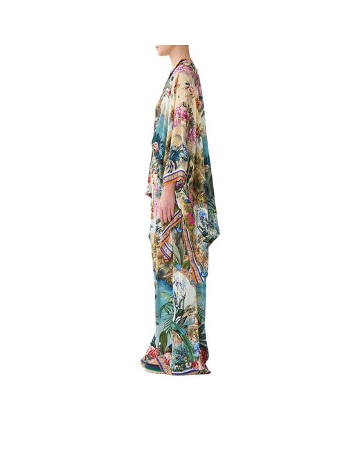 Camilla Blue Wide Trousers