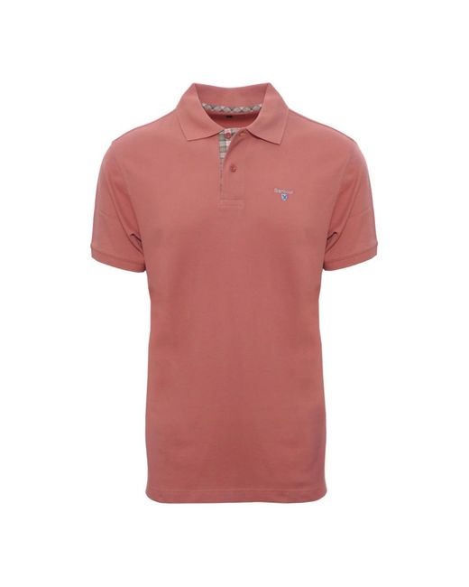 Barbour Pink Polo Shirts for men