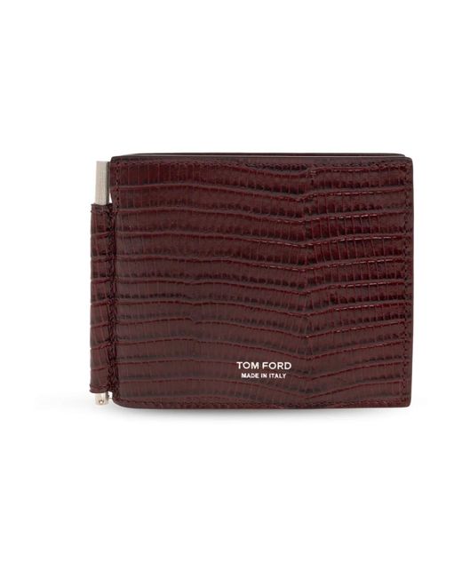 Wallets & Cardholders di Tom Ford in Purple da Uomo