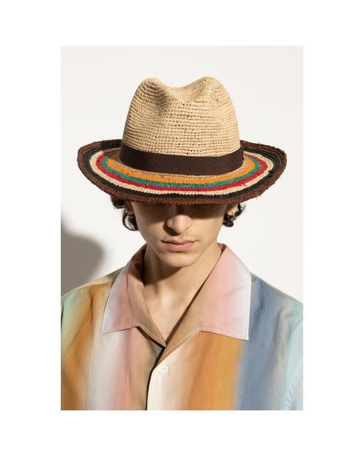 Paul Smith Strohhut in Brown für Herren