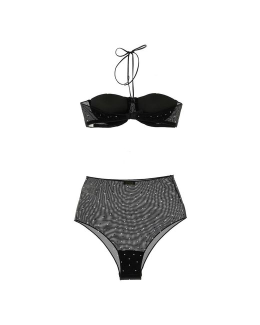 Oseree Ondergoed ,Zwart ,Gem Necklace Set in het Black