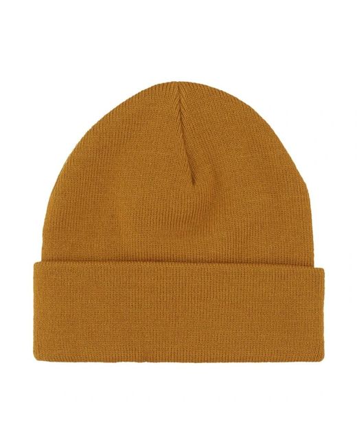 Huf Accessoires ,Geribbelde Beanie Hoed Set Latte in het Brown voor heren