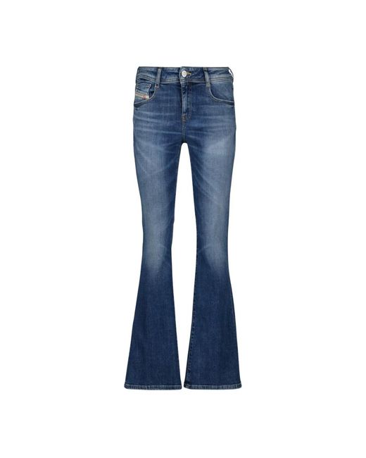 DIESEL Blue Flared Jeans