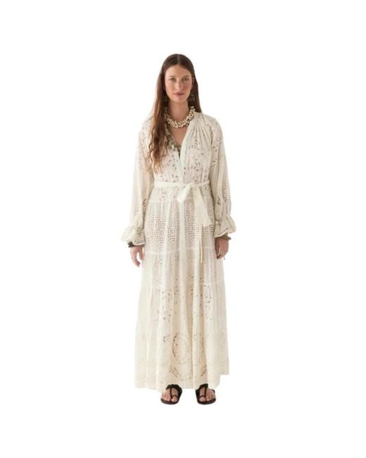 MAISON HOTEL Natural Maxi Dresses