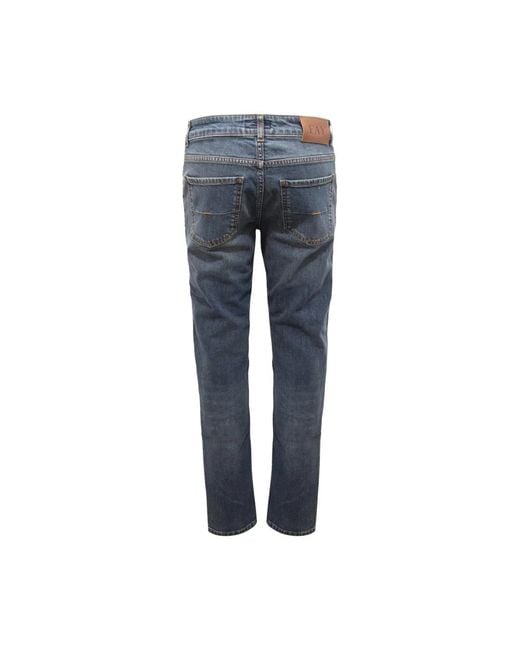 Fay Blue Slim Fit Jeans for men