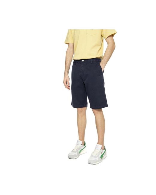 Edwin Bermuda Shorts in het Blue voor heren