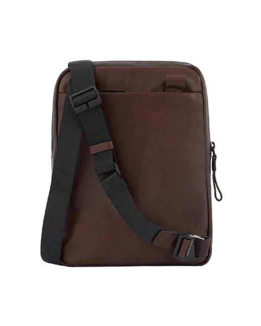 Piquadro Brown Messenger Bags for men