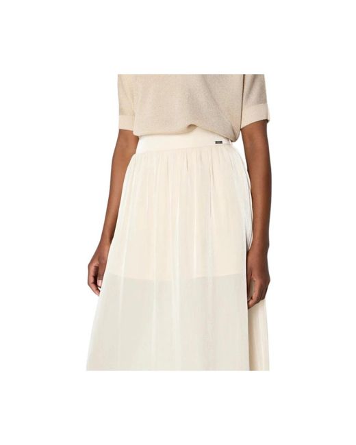 ARMANI EXCHANGE Natural Midi Skirts