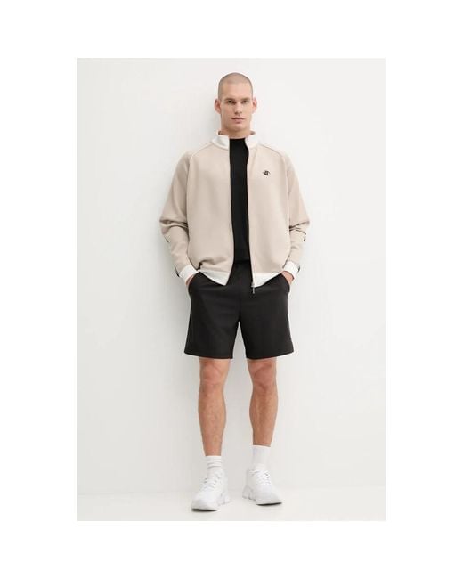 Guess Fulvio Sweatshirt in het Natural voor heren