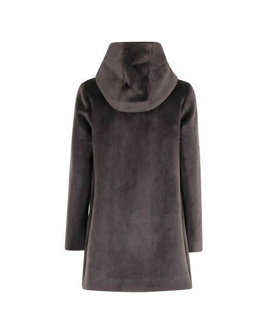 Rrd Black Velour Neo Parka