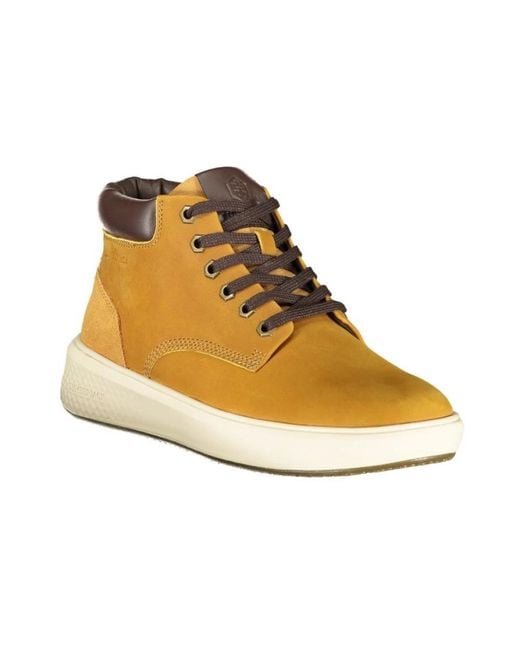 Lumberjack Yellow Lace-Up Boots for men
