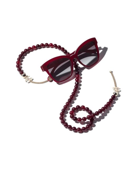 Chanel Purple Sonnenbrille