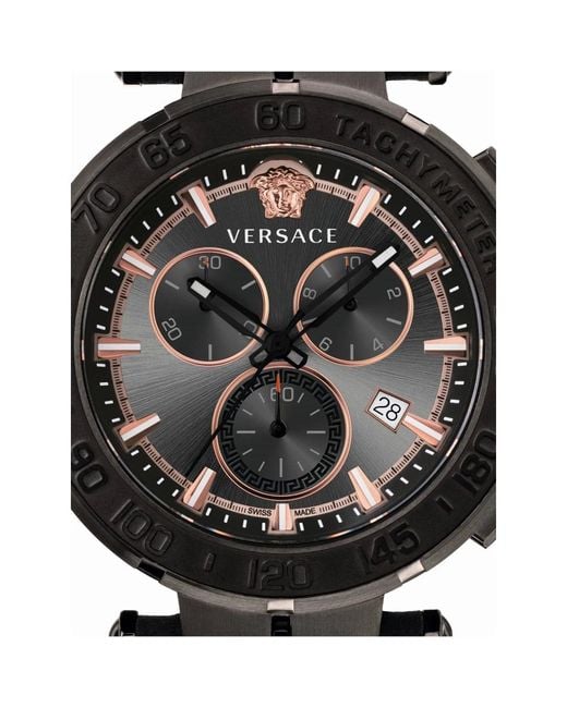 Versace Black Watches for men