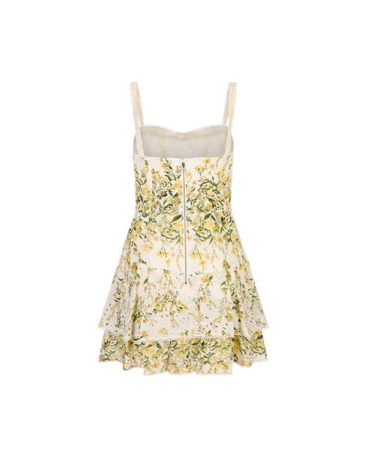 Alice + Olivia Metallic Short Dresses