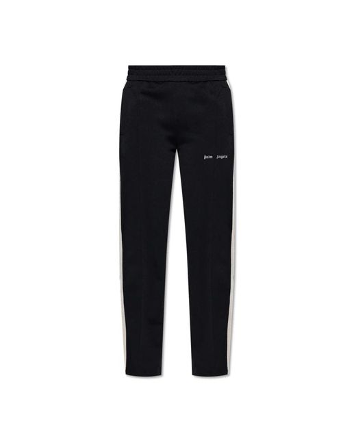 Palm Angels Black Sweatpants for men