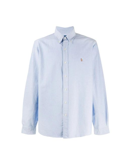 Polo Ralph Lauren Casual Shirts in het Blue voor heren