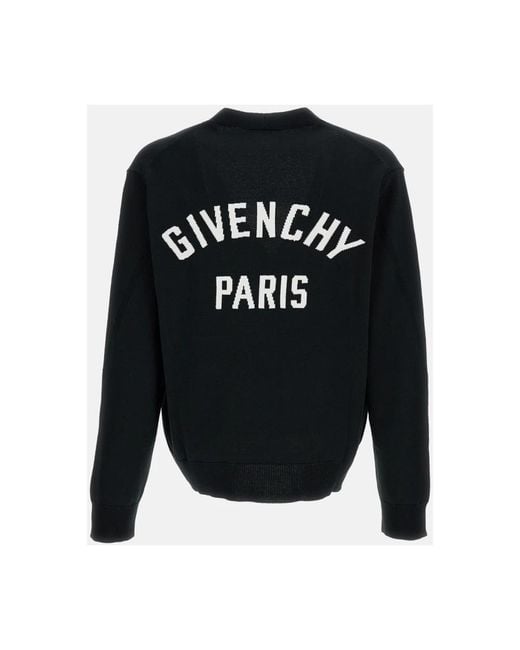 Cardigans Givenchy de hombre de color Black