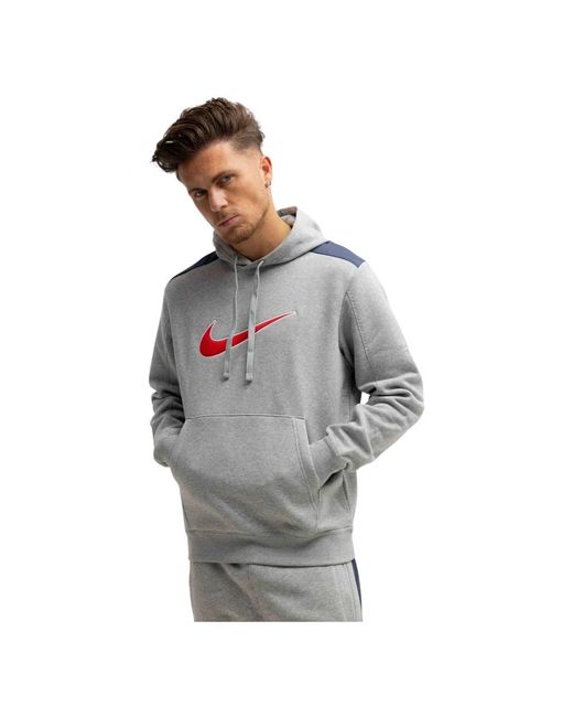 Nike Gray Hoodies for men