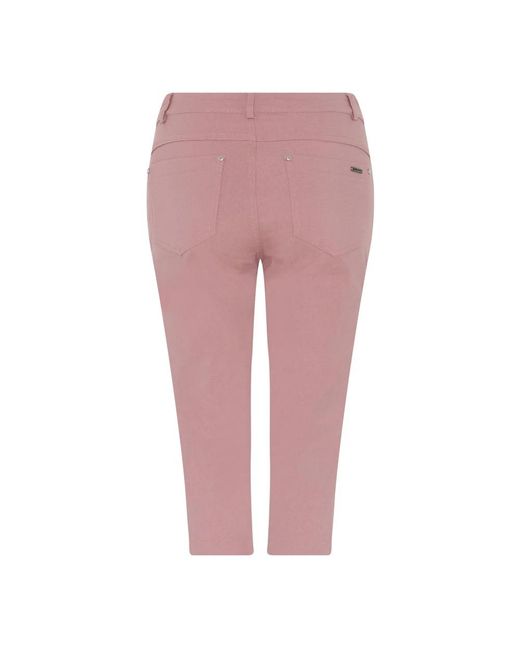 Cro Pink Cropped Trousers