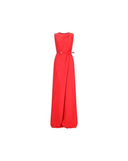 Max Mara Women's Red Maxi Dresses