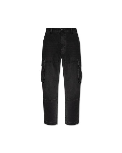 Jeans > straight jeans DIESEL pour homme en coloris Black