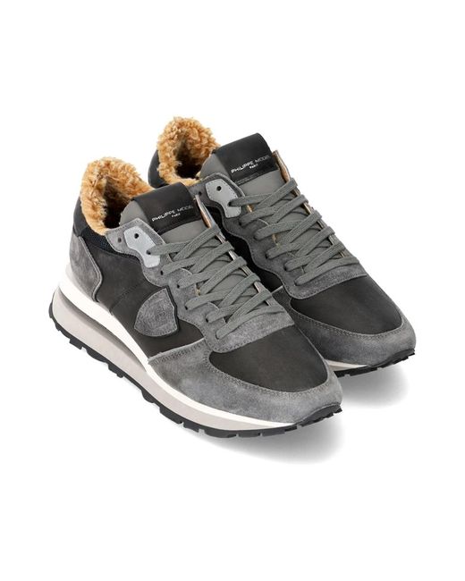 Philippe Model Sneakers Tropez Haute Running in Black für Herren