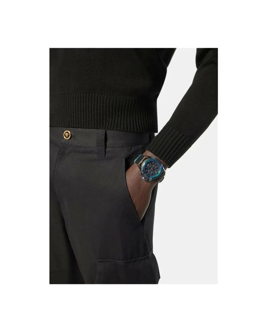 Versace Black Watches for men