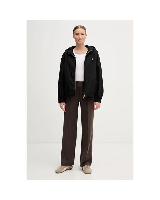 Sweatpants Guess de color Brown