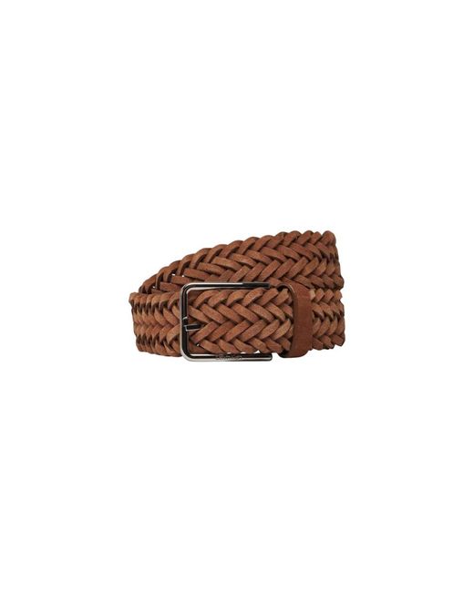 Belts di Calvin Klein in Brown da Uomo