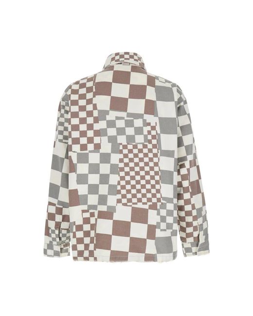 Light Jackets di ERL in White da Uomo