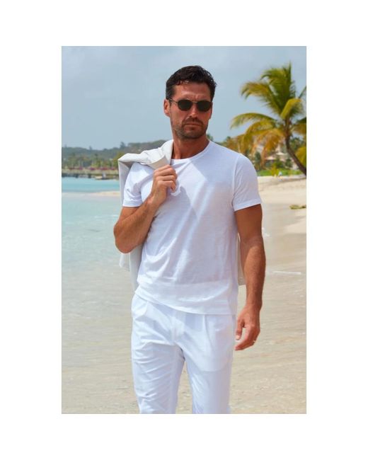 Moorer White T-Shirts for men