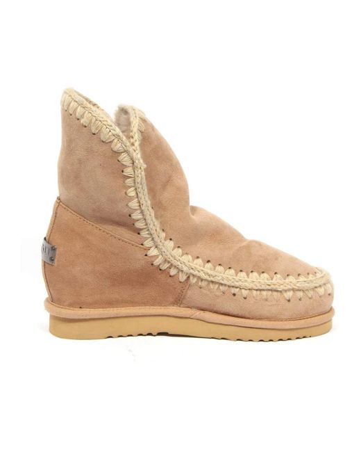 Mou Natural Winter Boots