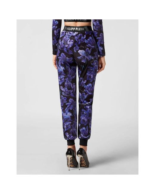Philipp Plein Sweatpants in het Blue