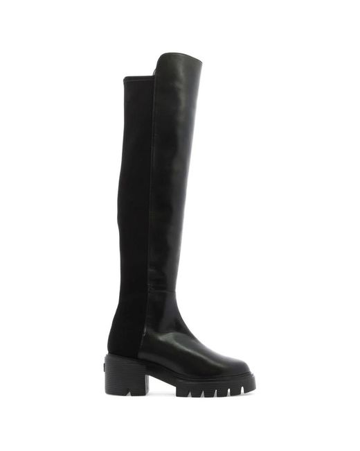 Stuart Weitzman Hoge \u0026 Overknee Laarzen - - Dames in het Zwart voor heren |  Lyst BE