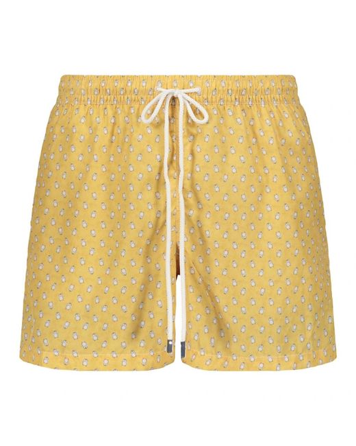 Fedeli Yellow Beachwear for men