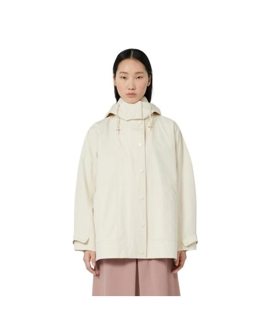 Rain Jackets Max Mara en coloris Natural