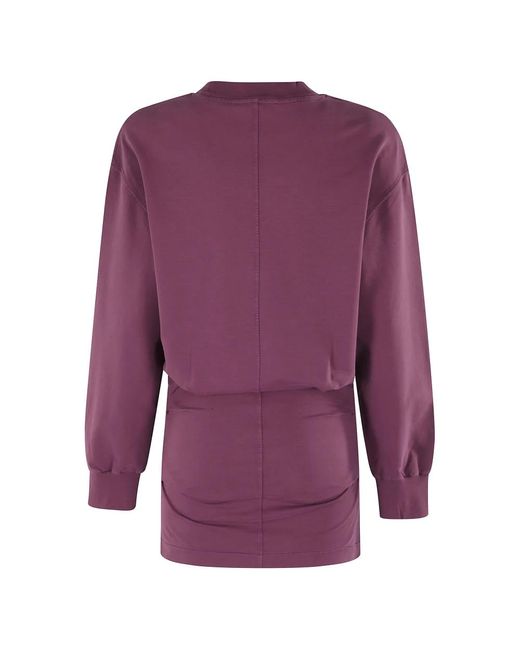 The Attico Purple Short Dresses