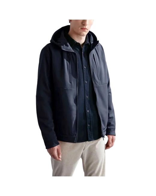 Paul & Shark Re-Shark Shell Jacket in het Black voor heren