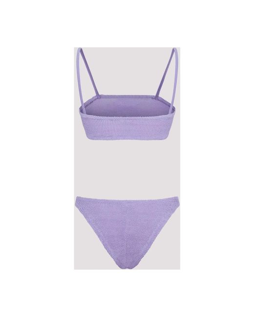 Hunza G Purple Bikinis
