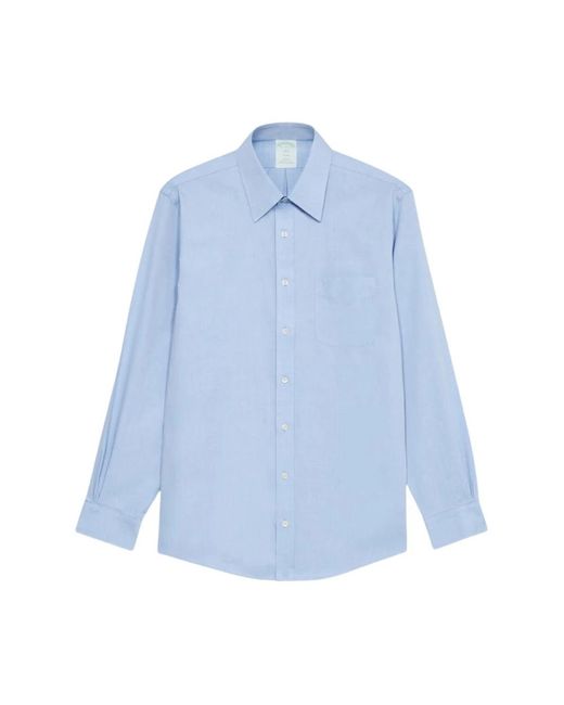 Brooks Brothers Blue Formal Shirts for men