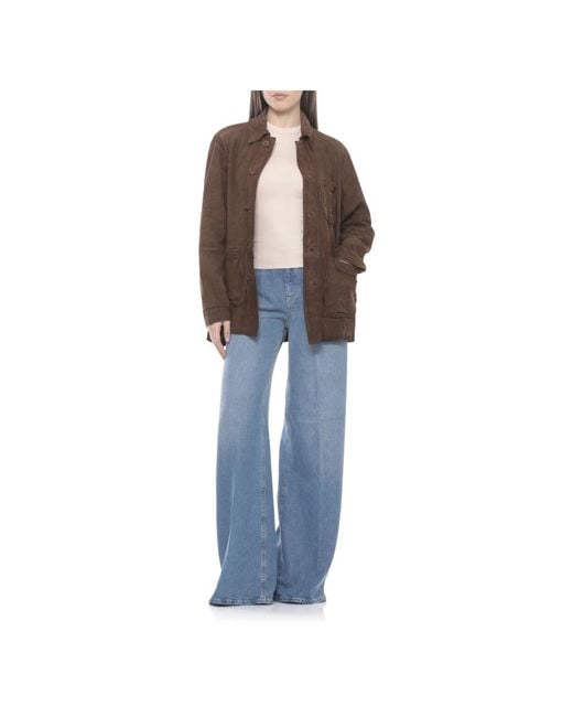 Dondup Blue Wide Jeans