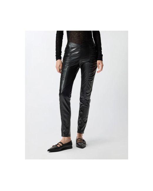 Pinko Black Slim-Fit Trousers