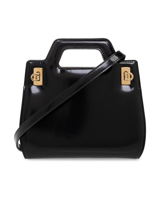 Cross Body Bags di Ferragamo in Black