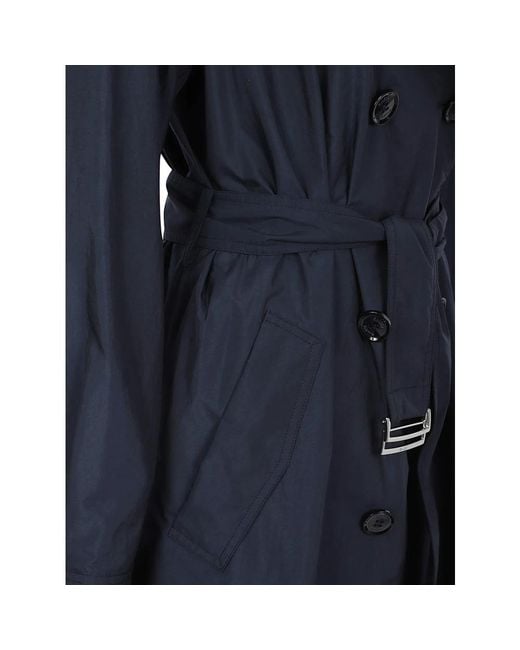 Moorer Blue Trench Coats