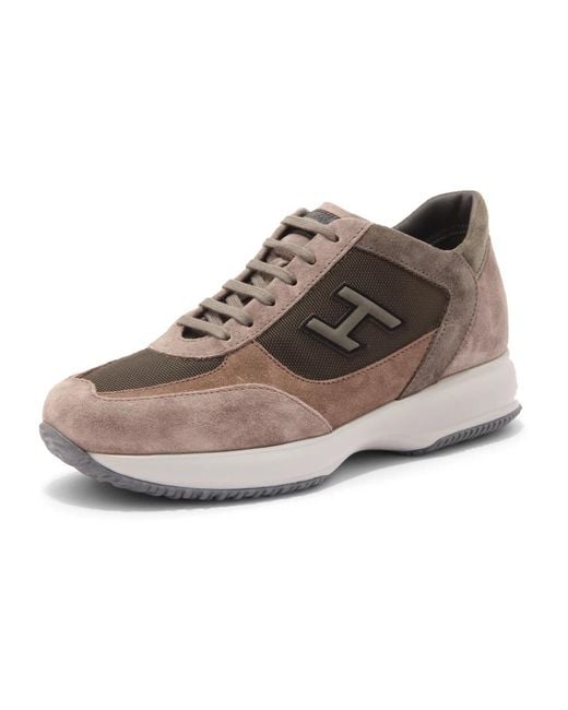 Hogan Brown Sneakers for men