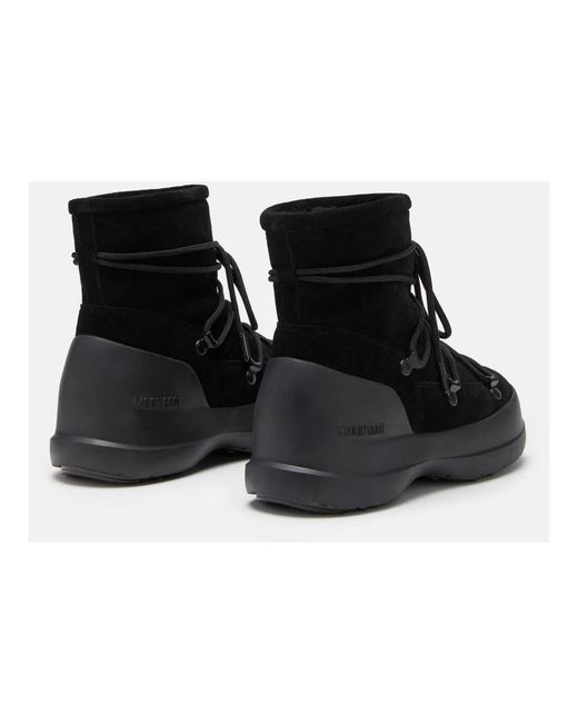 Moon Boot Black Winter Boots