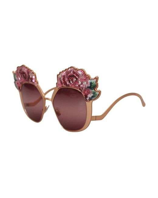 Sunglasses di Dolce & Gabbana in Red