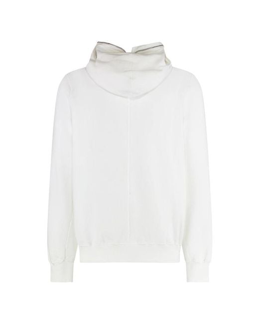 Rick Owens White Zip-Throughs for men