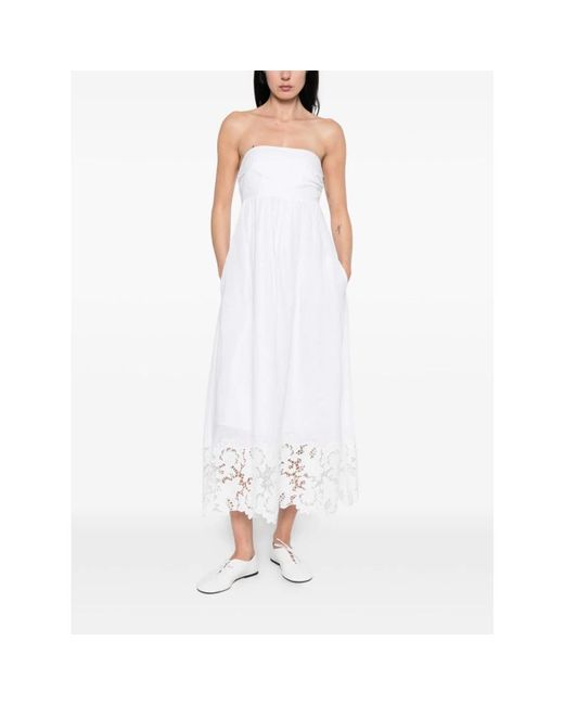 Max Mara White Midi Dresses