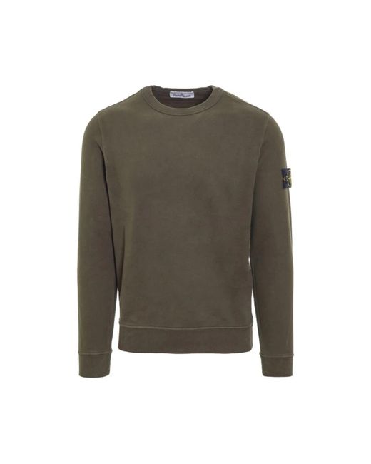 Stone Island Green Sweatshirts for men